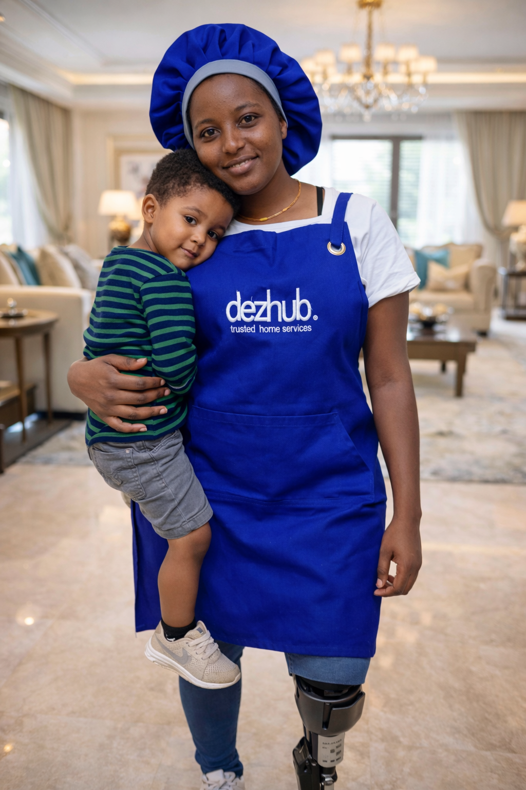 Inclusive employment opportunities through Dezhub household services